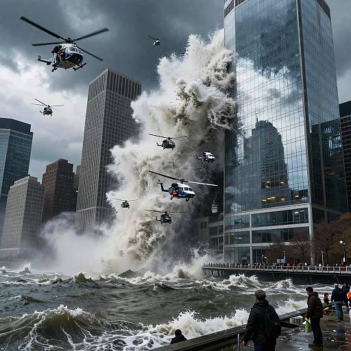 Tsunami Emergency Response in NYC