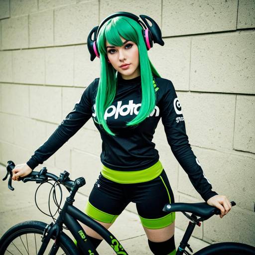 Cosplay photo of agent 3 (splatoon). Costume clothes