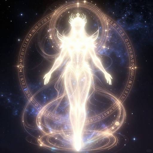 Celestial God OC Concept Art