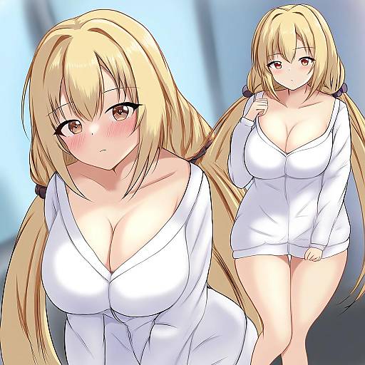 Illustration of Arihara nanami, riddle joker in the style of Montemasa