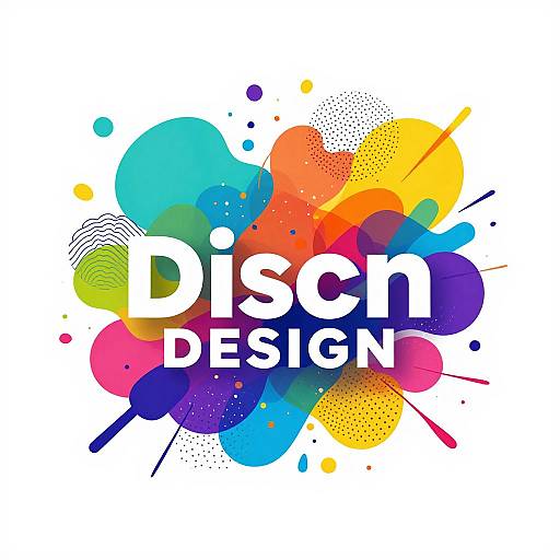 Vibrant Abstract Graphic Design Fusion