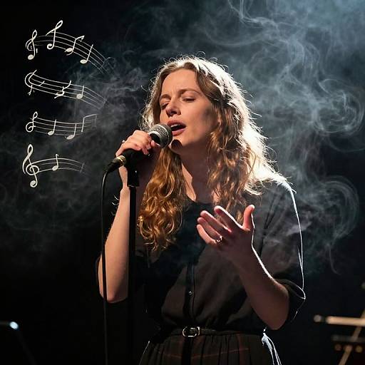 Musical Bard Casting Magical Spell