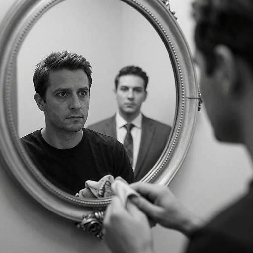 Contrast of Reflection: Serious Moments Captured