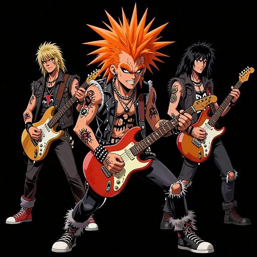 1990s Punk Rock Spacehog Character