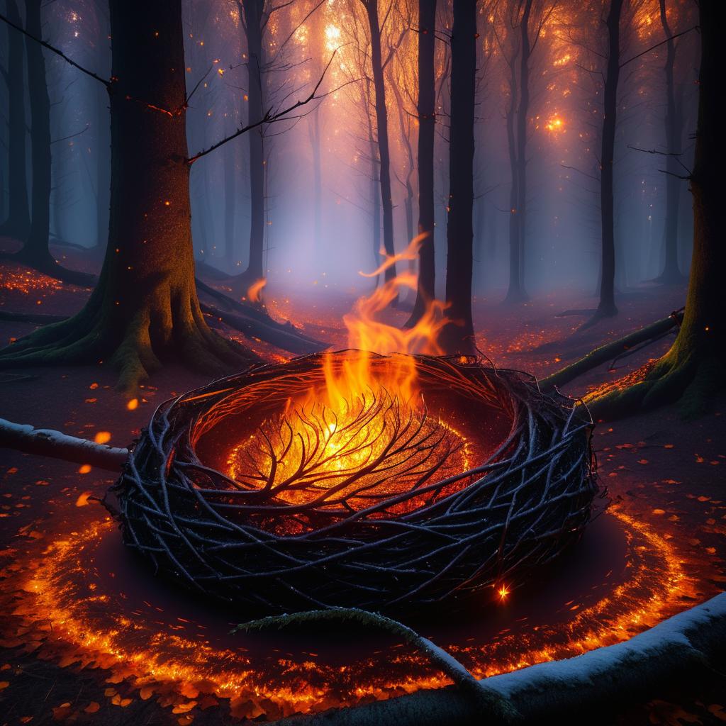 Mystical Phoenix Nest in Black Forest