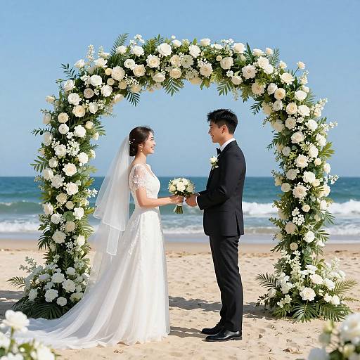 Ultra-Realistic Beach Wedding Vows