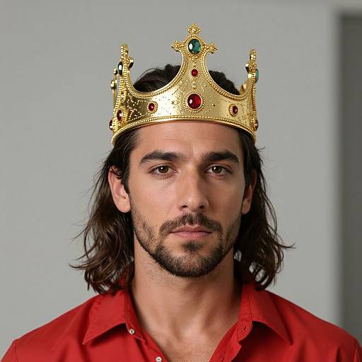 Close-up of Iron Sheik Costume