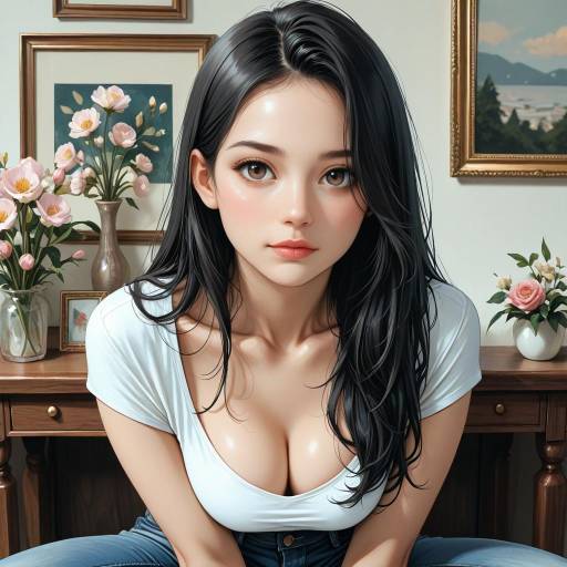 Solo Portrait of a Girl with Style