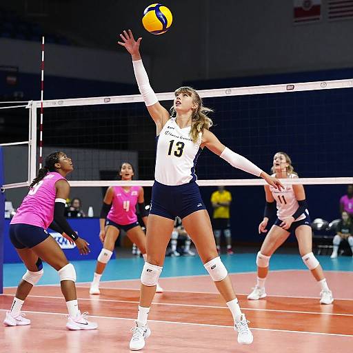 Taylor Swift Volleyball Game Energy