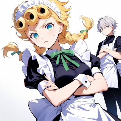 Giorno Giovanna in Maid Outfit