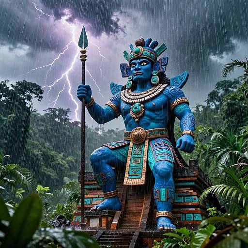 Tlaloc, Mesoamerican Rain God