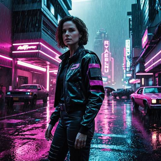 Ellen Ripley in Cyberpunk 2077 Aesthetic