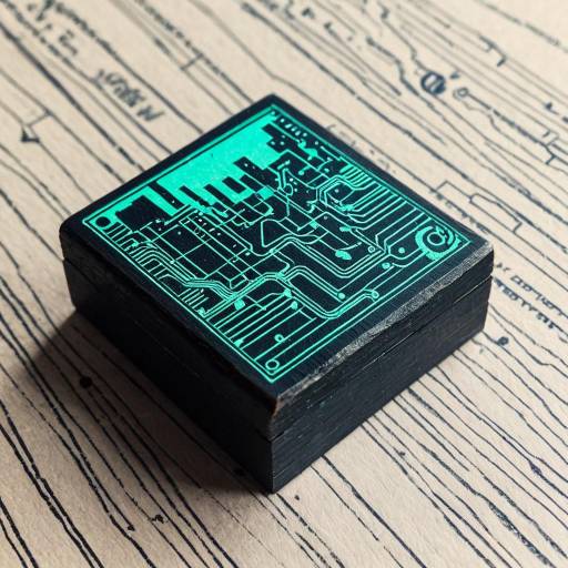 Cyberpunk Futurism Rubber Stamp