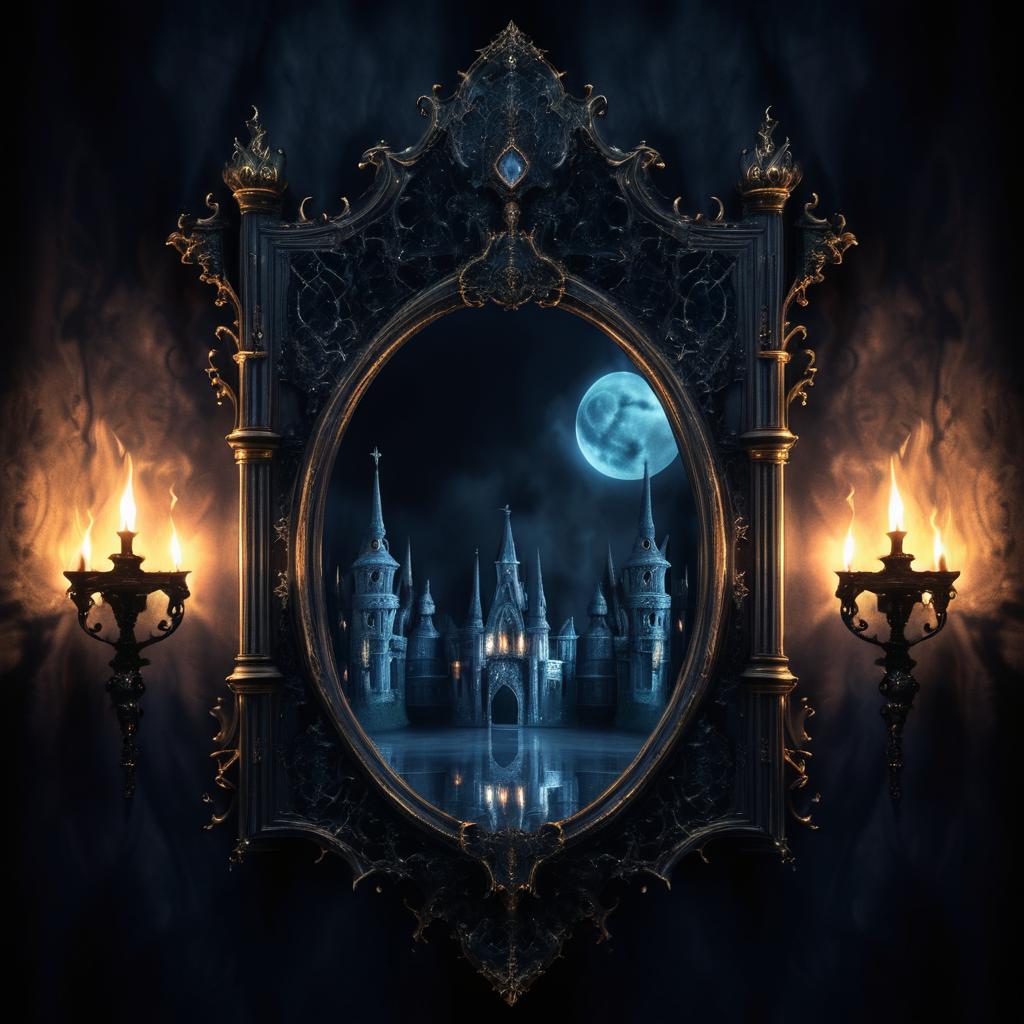 Cursed Mirror in Shadowy Castle