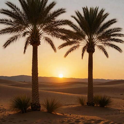 Sparkling Palm Oasis at Golden Dawn