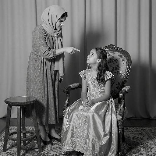 Intense Interaction: A Timeless Portrait