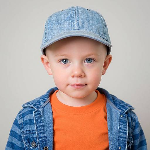 Realistic Portrait of Toddler Steve