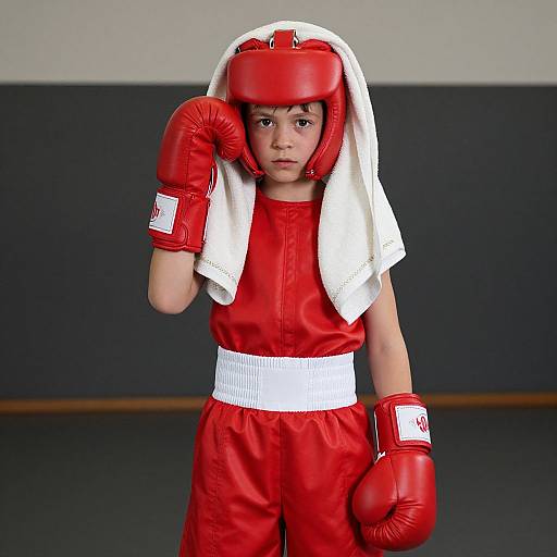 Child Kid Boxer Costume