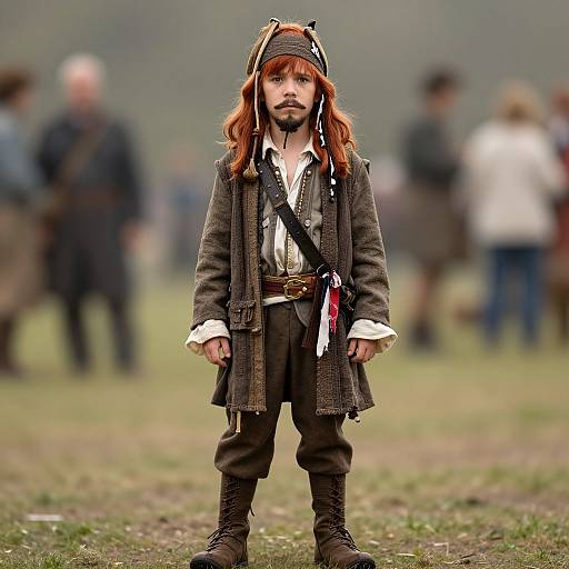 Photorealistic Captain Haddock Portrait