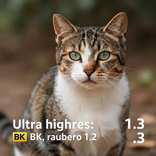 Ultra High-Res Photorealistic Cat