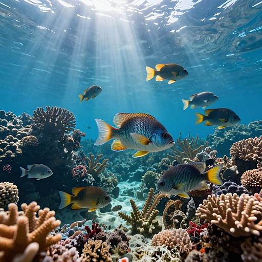 Hyper Realistic Underwater Marine Life