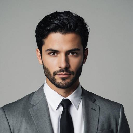 Confident Professional Man in Suit