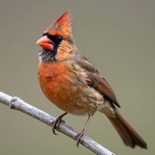 Singing Female Cardinal Bird