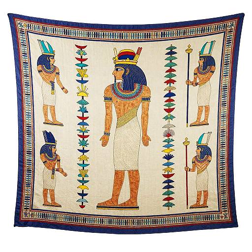 Dorothea Lange Inspired Handwoven Egyptian Shawl