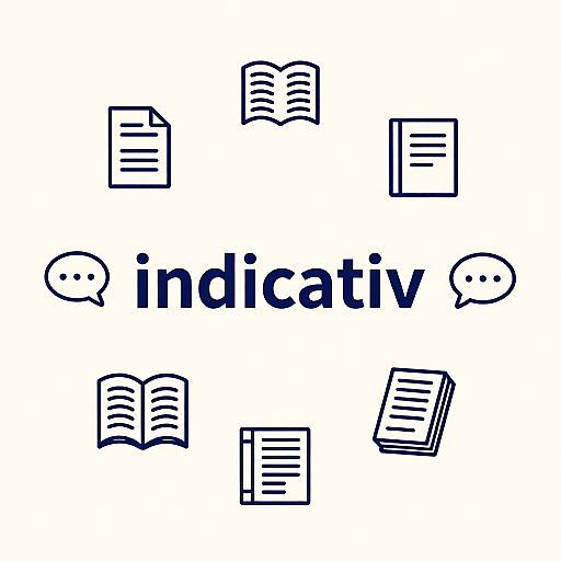 Minimalist Language Education Illustration