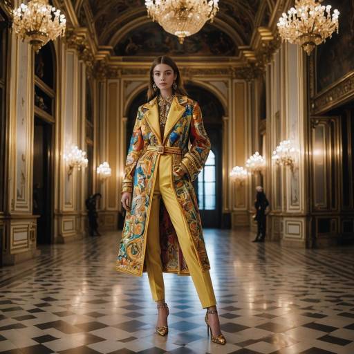 High Fashion Editorial in Grand Palace Hall