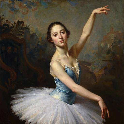Leonardo da Vinci Ballerina Portrait Photo