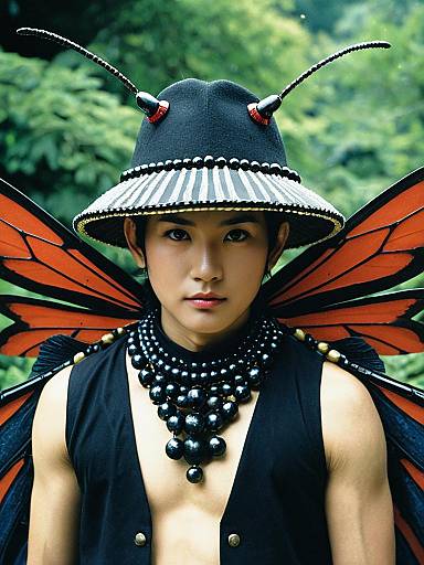 Winged Insect Hashira Costume Portrait