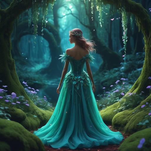 Enchanting Fairy in a Lush Forest