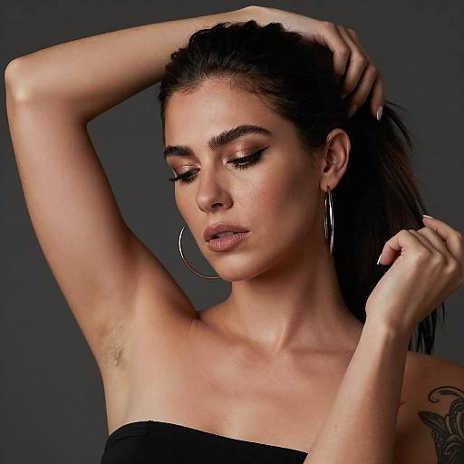 Dramatic Portrait of a Woman