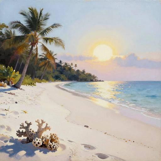 Surreal Secluded Tropical Cove