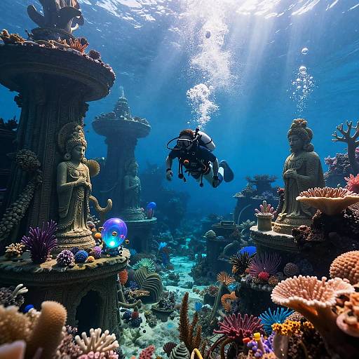 Hidden Underwater Coral Civilization