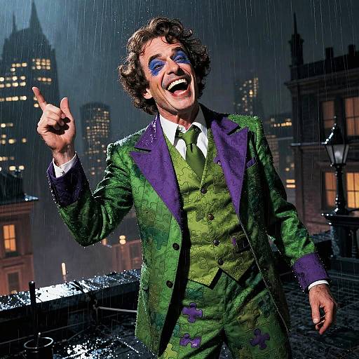 Robin Williams as Riddler Vintage Comic