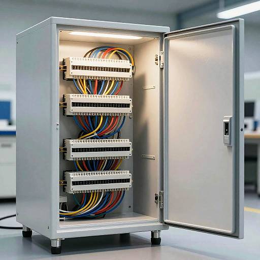 Detailed Elektroschrank Electrical Panel