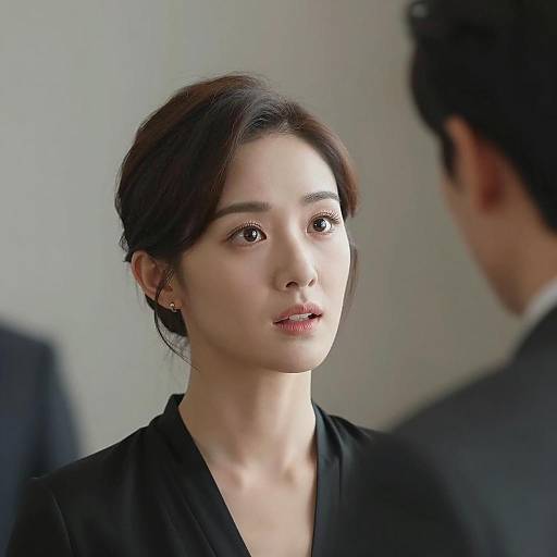 Surprised Encounter: A Couple in Focus