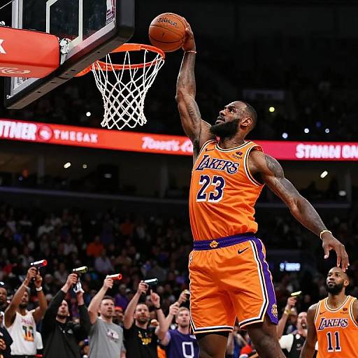 LeBron James Animal Print Dunk