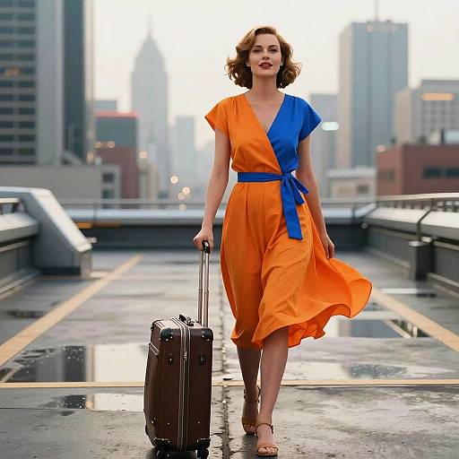 Ava Gardner Futuristic Fashion Editorial