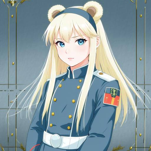 Illustration of Aleksandra i. pokryshkin, brave witches in the style of Nagase haruhito