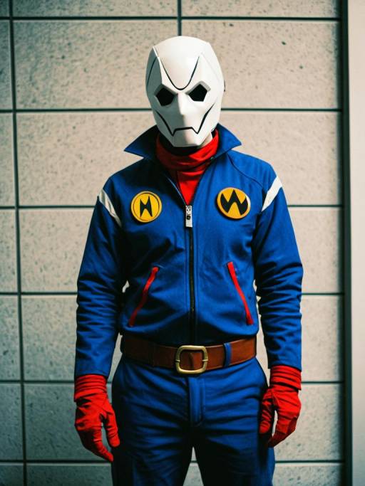 Realistic Man in Billy Crantson Cosplay