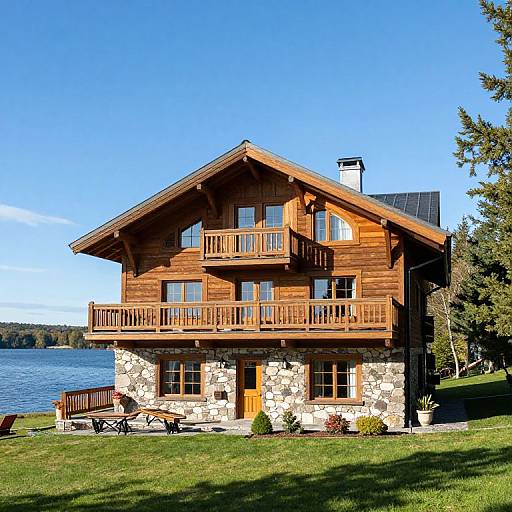 Lakeside Wentworth Chalet View