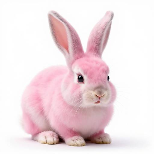 Long-Exposure Angry Bunny Photo