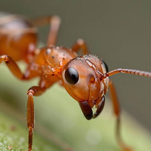 Incredible Detail of an Ant's Face