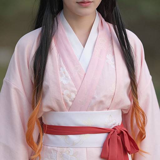 Nezuko in Traditional Chinese Dress