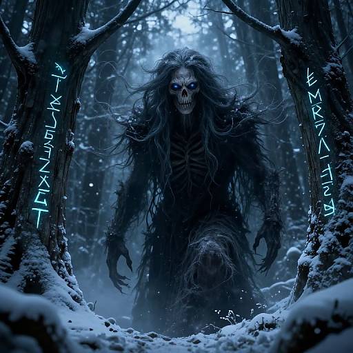 Wendigo Mythical Forest Spirit