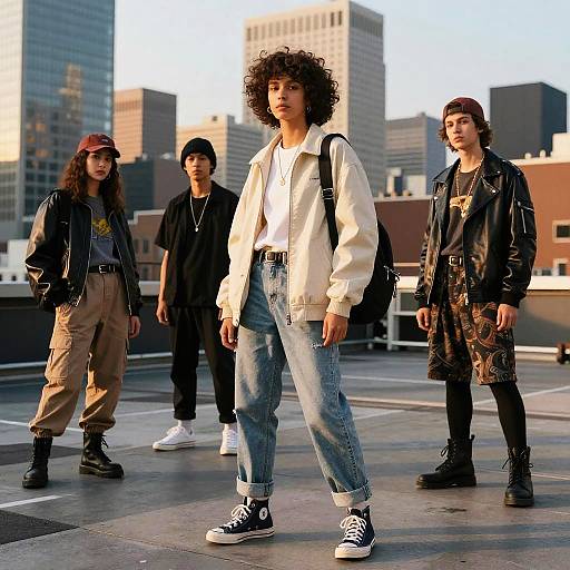 Avant-Garde Urban Street Fashion Shoot