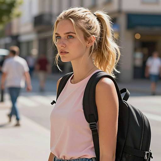 Stylish Clubbing Outfit in Urban Setting